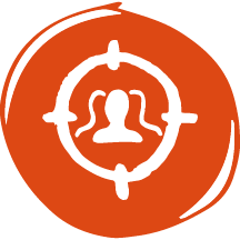 prospecting with purpose orange icon