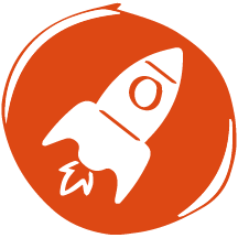 icon animated image of a rocket ship